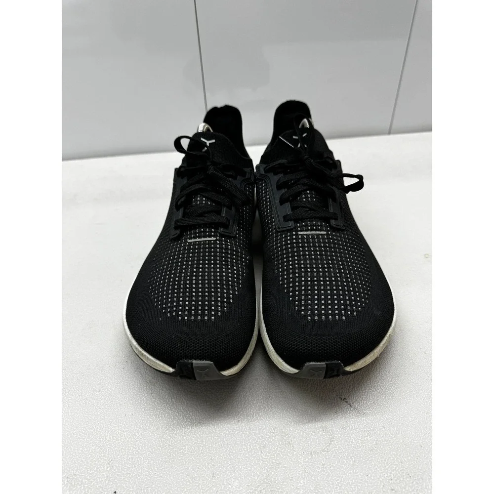 Flux Footwear Adapt Mens 10.5 Womens 12 Black Knit Minimalist Training Shoes
